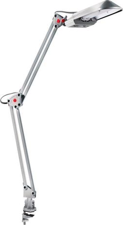 Светильник KD-017C настол. струбцина 230В 11Вт КЛЛ 2G7 серебр. Camelion 3280