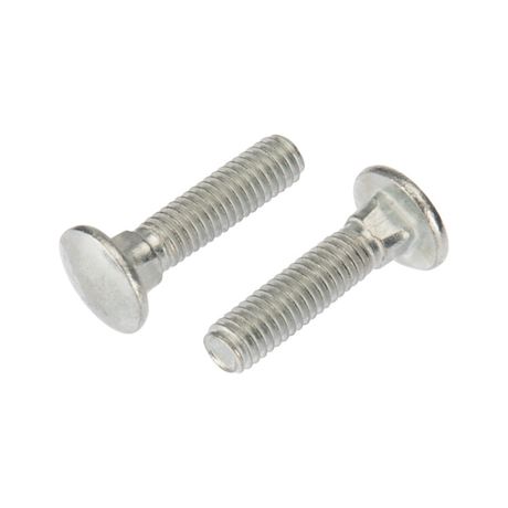 Болт мебельный KRANZ DIN 603, 6х25, короб (50 шт./уп.) |KR-01-3511-008 |