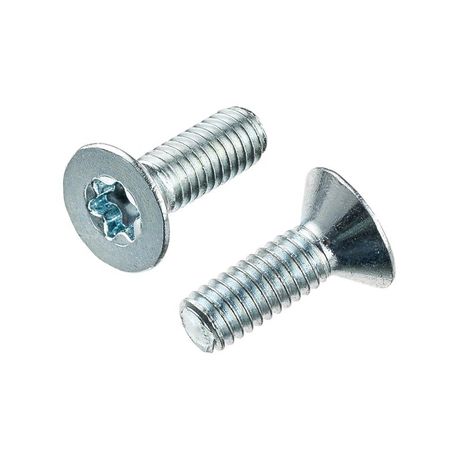 Винт с потайной головкой M4х08 DIN 965 полной резьбой оцинк. (уп.1000шт) Tech-Krep/Zitar 912104