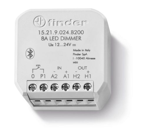 Диммер электронный для ленты LED ШИМ 8А 12-24В DC монтаж в коробке IP20 BLE- Yesly FINDER 15219024B200
