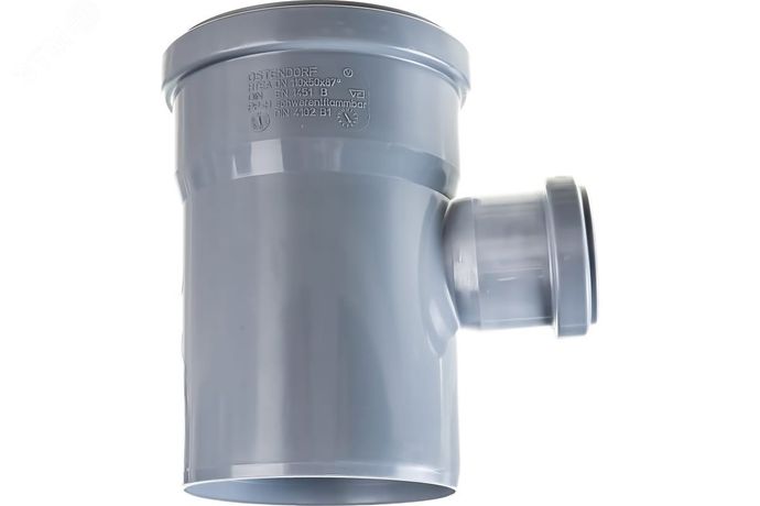 Тройник канализационный 87 град. 110х50 - 115420 Ostendorf