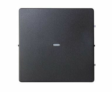 Клавиша для выключателя S75 с подсветкой черного матового цвета S82 Concept | 8200111-098 Simon