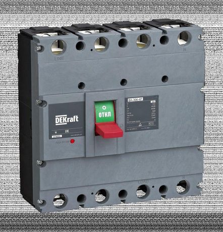 Выключатель автоматический 4п 700А 50кА ВА-306 DEKraft 22797DEK APC