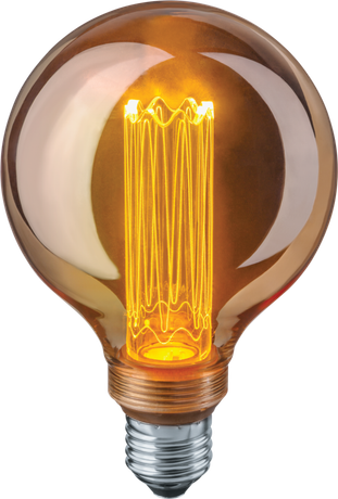 Лампа светодиодная 14 233 NLL-SC17-G95-4-230-1.8K-E27-PMMA прозрачная 1800К тепл. бел. E27 200лм 220-240В Navigator 14233