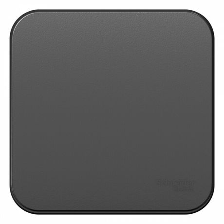 Переключатель проходной 1-кл. ОП Blanca 10А IP20 (сх. 6) 250В с изолир. пластиной антрацит SE BLNVA106016 APC