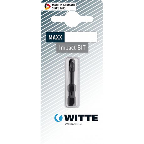 Бита PZ2 x 38 мм 1/4'' E6.3 IMPACT блистер - 283802000 WITTE