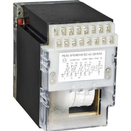Реле времени ВС-43-3-4 220В 50Гц и Автоматика A8011-76914466 РЭЛСИС