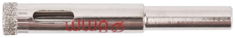 Коронка алмазная кольцевая для стекла / кафеля 8 мм - 36027 РОС