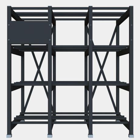 Стеллаж 4 полочный 2 ряда 1360х935х1430 SE R4N2R139314AT Schneider Electric
