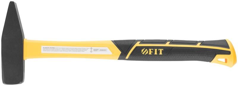 Молоток кованый Профи 800г фибергласовая усилен. ручка FIT 44337 РОС