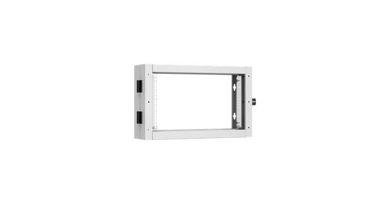 Пристенная поворотная секция 19 дюймов, 6U, 600х156, GY - ЭКО47721 TLK TWC-066015-BS-GY