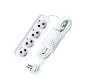 Удлинитель 4х7м с заземл. 10А IP20 У10-555 ПВС 3х1 UNIVersal 555-07 Союз 9634408