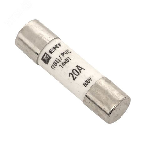 Плавкая вставка цилиндрическая ПВЦ (14х51) 20А EKF PROxima | pvc-14x51-20