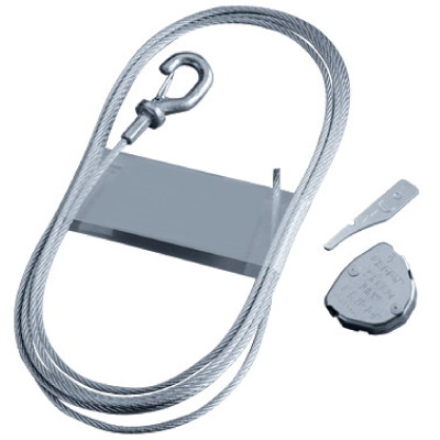 Трос с усиленными держателями L=10000 диаметр 2 мм - CM620100 ДКС