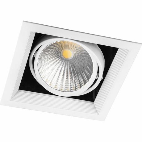 Светильник светодиодный встраиваемый карданный AL211, 1x30W, 2700 Lm, 4000К, 35 градусов, белый | 29779 FERON