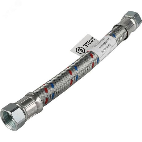 Подводка гибкая для воды 3/4' ВВ длина 30 см - SHF-0303-182020 STOUT RG008S8TK8T7GO