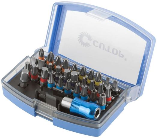 Набор бит в пластиковом боксе CUTOP Profi (32 предмета) - 83-665 РОС