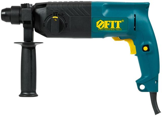 Перфоратор монтажный 620 Вт, 0-870 об/мин, 0-3900 уд/мин, 2.6 Дж, 3 реж., SDS-plus, реверс, 3.1 кг , кейс - 80103 РОС