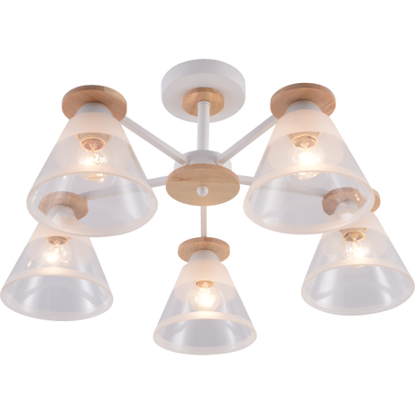 Люстра Theothila 9177-305 5 х Е27 60 Вт модерн | Б0068467 Rivoli ЭРА