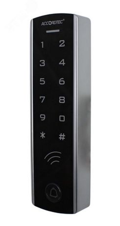 Панель кодовая AT-CP420EM(со встроенным считывателем карт,питание DC12V,корпус-металл) - AT-01028 AccordTec