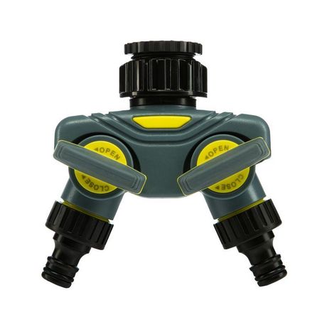 Профи - 62-0223-F Разветвитель 2-канальный на кран 1/2''-3/4'' MEET