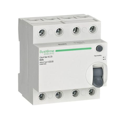 Выключатель дифференциального тока City9 Set 4п 63А 300мА A-S 400В SE C9R87463 APC