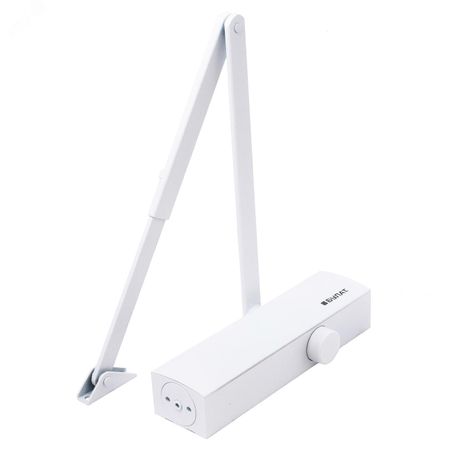 Доводчик дверной Булат ДД 812/5 С-W (25-120 кг) белый - 13927 ПТК