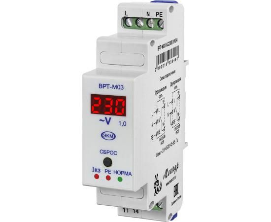 Вольтметр цифровой ВРТ-М03 AC230В УХЛ2 (спец.) Меандр A8302-16936490