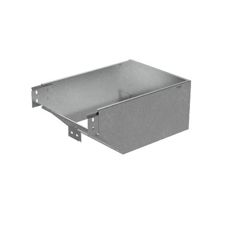 Угол вертикальный внешний L 80х300 мм с разворотом трассы на 90 гр. ПЛЮС HD85 - PL18502 КМ-Профиль