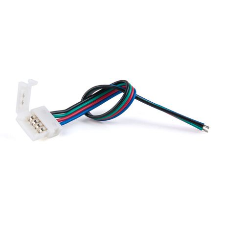 Коннектор 10cm для RGB светодиодной ленты (10 pkt) (Connector RGB) | a039790 Elektrostandard