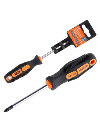 Отвертка позидрайв двухкомпонентная, CR-V тип PZ1x75, серия "Алмаз" | SQ1006-1203 TDM