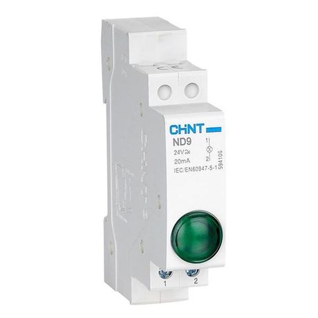 Индикатор ND9-1b синий , AC/DC230В (LED) (R) | 594123 CHINT