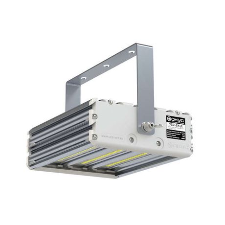 Светильник светодиодный УСС-24 Д LED 25Вт 4000К IP67 AC20-38/DC20-55 крепление скоба ФОКУС USS00-024D3DDF03F04002