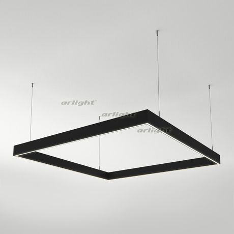 Светильник ALT-LINEAIR-QUADRAT-FLAT-UPDOWN-DIM-1375-170W Day4000 (BK, 100 deg, 230V) (arlight, IP20 Металл, 3 года) | 032992 Arlight