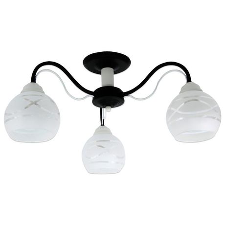 Светильник "Лири/3-А" НПБ 01-3х60-188 Е27 ИУ черн. Элетех 1005404366