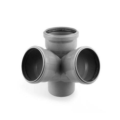 Крестовина двухплоскостная ВК ПП 110/110/110х67 G сер. RTP 33474