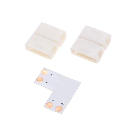 Коннектор L-образный для светодиодной ленты SMD 10мм Rexant 148-118 MEET