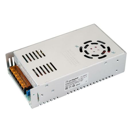 Блок питания JTS-360-24-A (0-24V, 15A, 360W) (ARL, IP20 Сетка, 2 года) - 025994 Arlight