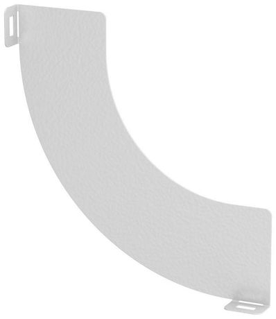 Перегородка разделительная 80мм поворота вертикал. внутр. 90град. RAL 9016 IEK CRP50-0-90-080-9016