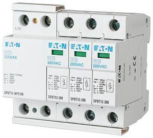 Комплект разрядников класс B+С 3+PEN полюса SPBT12-280-3+NPE EATON 158332
