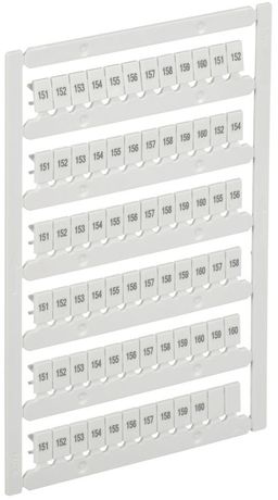 Маркер для CTS/CP 4кв.мм "151-160" ARMAFIX IEK AF-CT10D-M-004-16 IEK арт. AF-CT10D-M-004-16