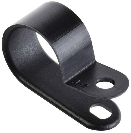 Скоба крепежная 16мм нейлоновая черная (50шт) | USK11-16-050-K02 IEK