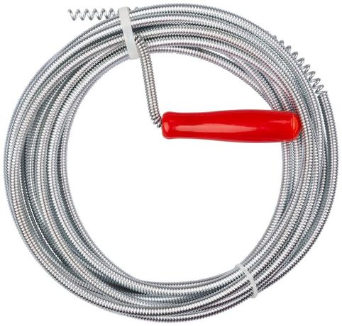 Трос сантехнический для чистки труб 5 м X 6,0 мм - 74356