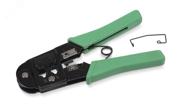 Инструмент обжимной для RJ-45 (8р8с), RJ-11/12 (6р6с, 6р4с, 6р2с) - HT-268 Cabeus 7828c