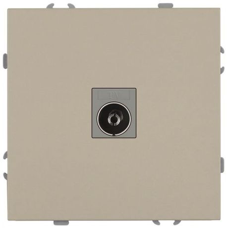 Розетка TV 1-м СП 16А IP20 250В Galaxy шампань MC Б0070721 MC арт. Б0070721
