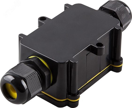 Коробка распределительная водонепроницаемая (2 выхода), с клеммой в комплекте, LD522 | 49115 Feron