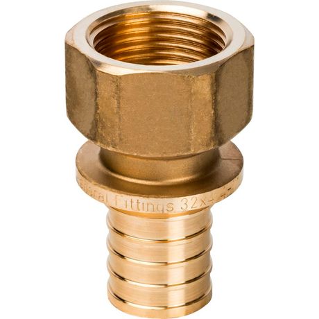 Переходник ВР 32xG 1 для труб из сшитого полиэтилена аксиальный - SFA-0002-003210 STOUT RG008Q0EO003GA