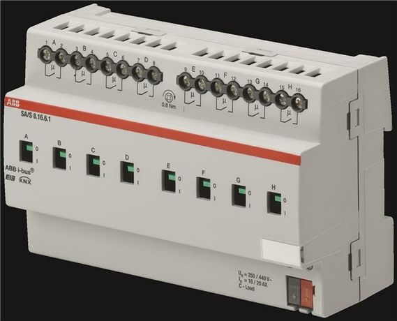 Выход бинарный 8-кан. 16/20А изм. ток. MDRC SA/S 8.16.6.1 ABB 2CDG110114R0011