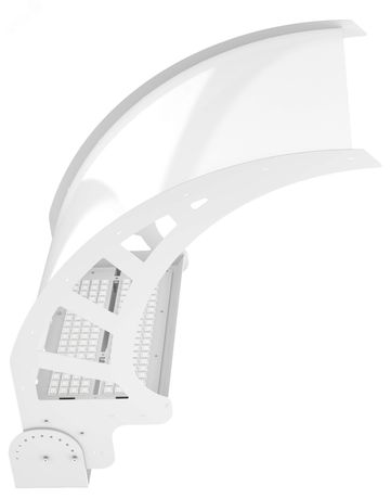 Светильник LED МАТЧ ПОИНТ 150Вт 13400Лм КСС С 4,0К IP67 на поворотной скобе - LE-СБУ-81-150-8884-67Д ЛЕД-Эффект