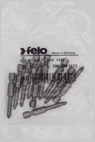 Бита крестовая серия Industrial PZ 1X50 10 шт | 03101510 Felo